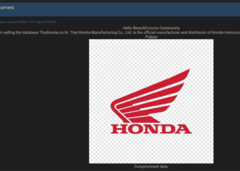 Threat Actor Claims to Sell Database of Thai Honda Manufacturing, 3.3 Million Records at Risk