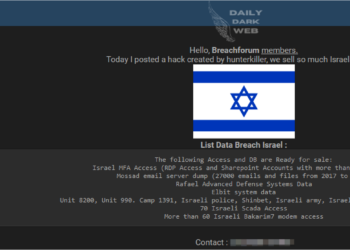 Threat Actor Claims to Have Breached High-Profile Israeli Institutions