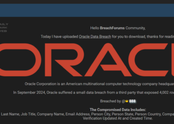 Oracle Faces Alleged Data Breach Exposing Employee Information