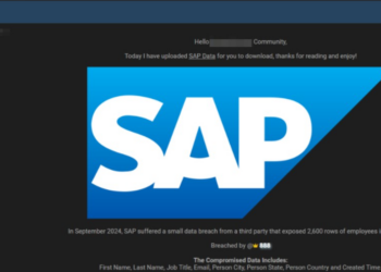 A Threat Actor Claims to Breach of SAP Database, 2,600 Employees Information Exposed