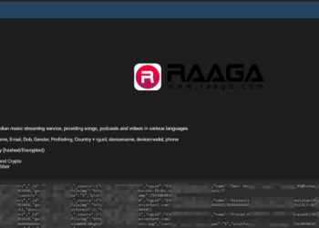 A Threat Actor Claims to Sell Database of Raaga, Compromising of 9.4 Million Users Data