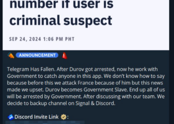 RipperSec Announces Departure Due to Telegram’s New Policy Changes