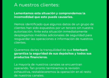 Interbank Confirms Data Breach