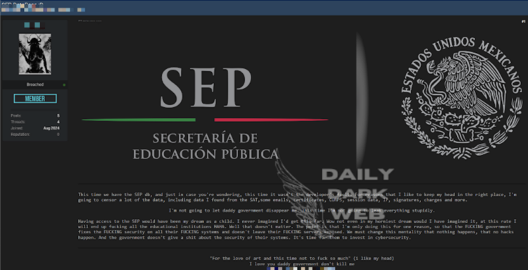SEP Database Breached, Sensitive Data Exposed