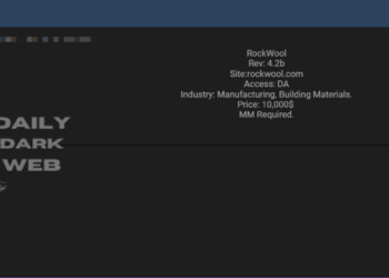 Access to Rockwool’s Digital Assets Offered for Sale on Dark Web