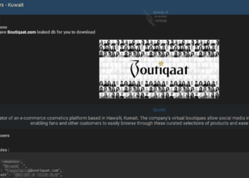 Alleged Data Breach Hits Boutiqaat 3 Million Data Exposed