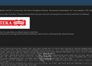 Pharmacy Network “Maksavit” Allegedly Breached