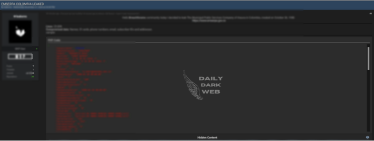 Emserpa Data Breach Exposes Colombian Public Service Information