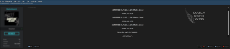 6.5M Private URL Login Credentials Leaked in “Maître Cloud” Incident