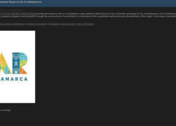 Cundinamarca Colombia Data Breach – Corporación Autónoma Regional de Cundinamarca Exposes Sensitive Information
