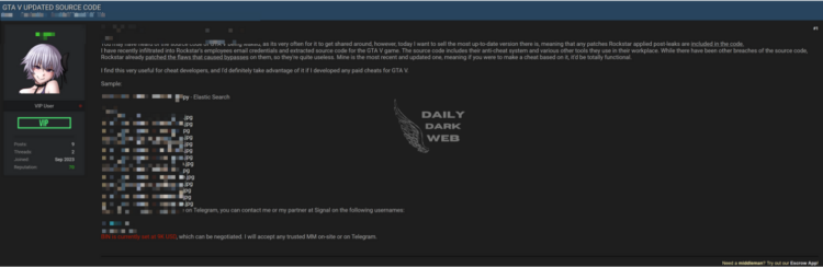 Alleged Leak of Updated GTA V Source Code Raises Security Concerns for Rockstar Games