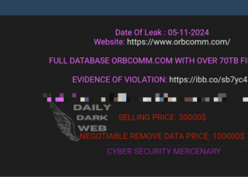 ORBCOMM Database Leak Exposes Over 70TB of Sensitive Data