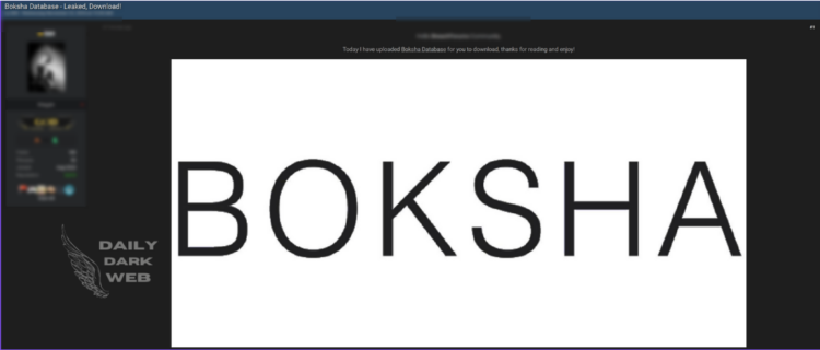Boksha Database Leaked, User Privacy at Risk