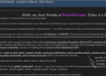 Alleged Data Breach at CREFSP Exposes Full Database in São Paulo