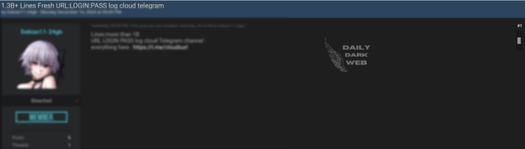 Alleged Leak of 1.3 Billion Fresh URL Login Credentials Raises Serious Security Concerns