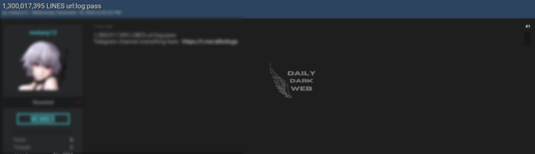 Alleged Leak of 1.3 Billion URL Login Credentials Raises Security Concerns