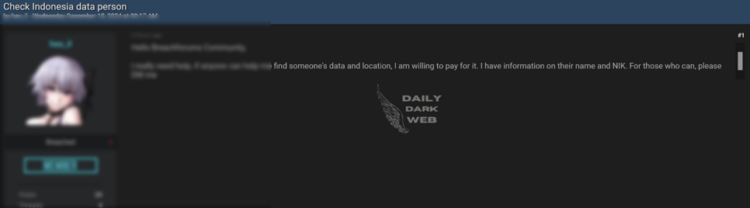 Alleged Data Breach Exposes Personal Information in Indonesia