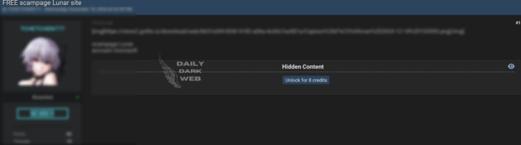 Alleged Leak of Lunar Scampage Raises Concerns About Phishing Schemes