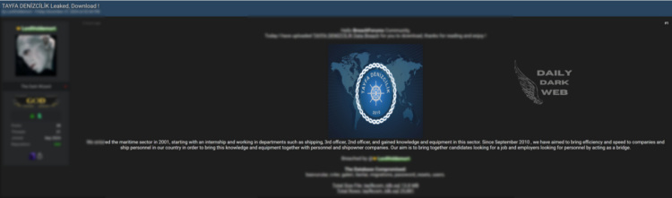 Tayfa Denizcilik Data Breach Raises Maritime Industry Privacy Concerns