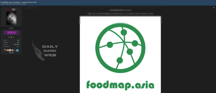 FoodMap Database Breach Raises Privacy Concerns in Asia