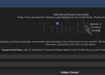 Alleged Data Breach at Tribelsky Exposes Sensitive User Information