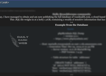 Alleged Data Breach at VozoHealth Exposes Sensitive EHR Data
