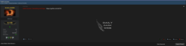 “Valid Access” Credential Leak Raises Alarms