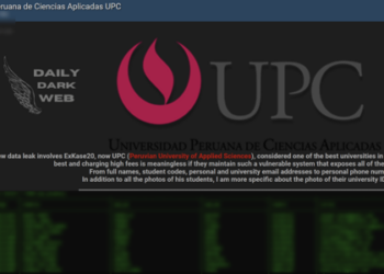 Alleged Data Breach at Universidad Peruana de Ciencias Aplicadas (UPC) Exposes Sensitive Information