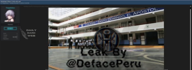 Alleged Data Breach at SDA.edu.pe Exposes Sensitive User Information