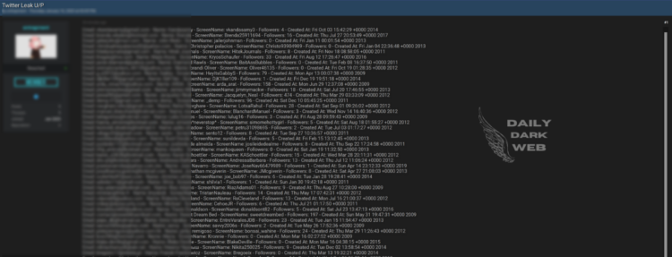 Twitter User Data Breach Raises Privacy Concerns