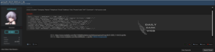 Reported GSMSoft Database Breach Highlights Security Concerns