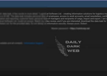 Sensitive Documents from Logistical Software Ltd Reportedly Leaked