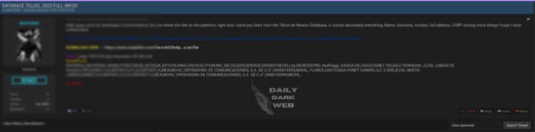 Telcel Data Breach Raises Concerns Over Telecommunications Security in Mexico