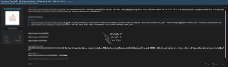 United States: Data Breach Reportedly Exposes Inbound Call Information