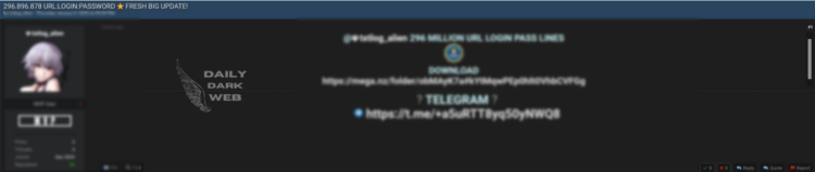 Global: Massive Database of URL Login Credentials and Passwords Reportedly Leaked
