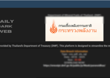 Thailand: Department of Mineral Fuels Data Breach Raises Security Alarms