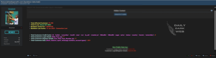 Global Platform Breach: AudioPrints.com Database Reportedly Compromised