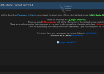 Alleged Data Breach Targets IT Company