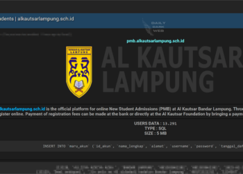 Indonesian Educational Platform Allegedly Targeted