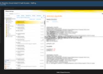 Alleged Sale of Georgian Government Email Access Surfaces on Dark Web