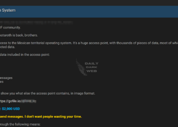 Alleged Access to Mexican Territorial Operating System Exposes Thousands of Records
