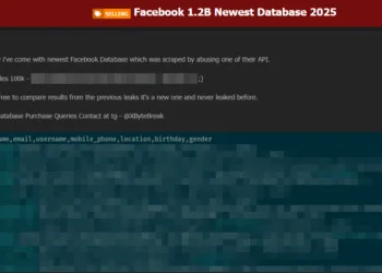 Allegations Emerge of a Massive 1.2B Facebook Data Leak on the Dark Web