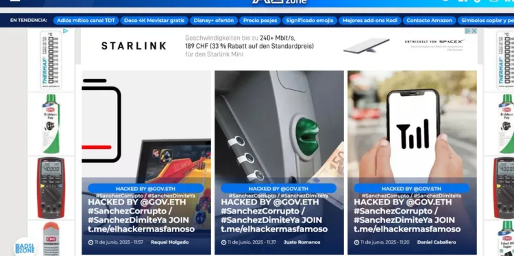 Spanish Tech News Giant ADSLZone Defaced in Politically Motivated Attack