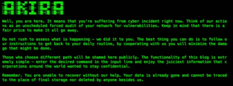 Akira Ransomware Allegedly Hits Six Companies, Including Seppeler Gruppe and Access Financial