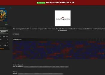 Audio Geeks Allegedly Breached