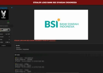 Bank Syariah Indonesia Customer Credentials Allegedly Leaked via Stealer Logs