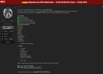 [Updated]Austrian Crypto Giant Bitpanda Allegedly Breached – 5.4 Million User Data for Sale