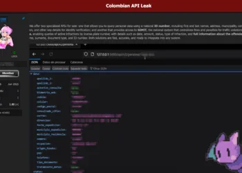 Colombia National ID and SIMIT Traffic Data Allegedly For Sale Via APIs
