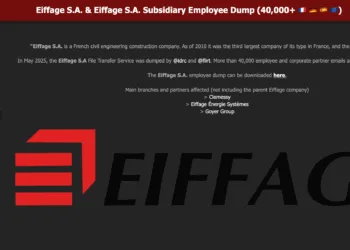 European Construction Giant Eiffage Allegedly Hit by Major Data Breach
