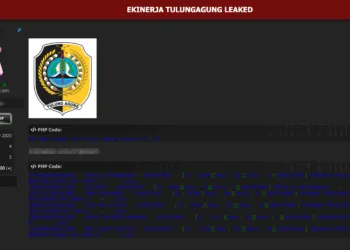 Indonesian Government Employee System “Ekinerja Tulungagung” Allegedly Breached